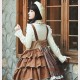 Soft Stand-Up Collar Lolita Style Blouse by Withpuji (WJ21)